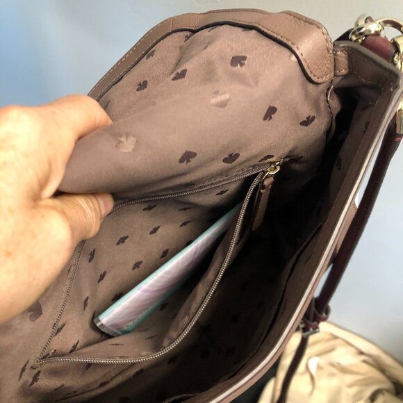 KATE SPADE color block shoulder & crossbody bag - Picture 4 of 15